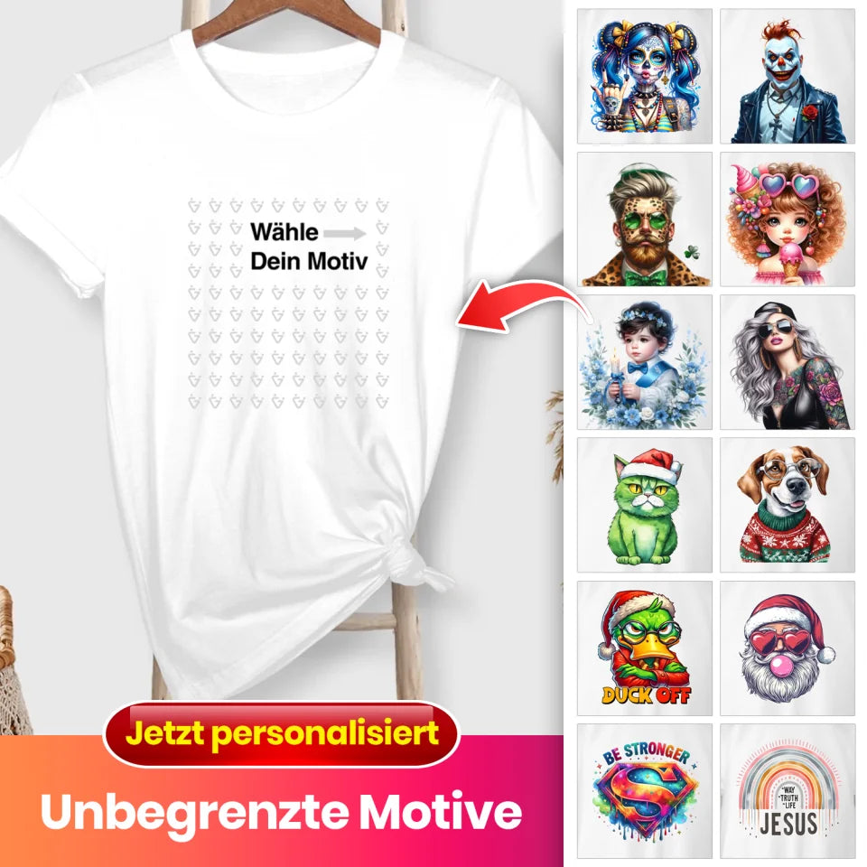 Personalisierte Unisex T-Shirt