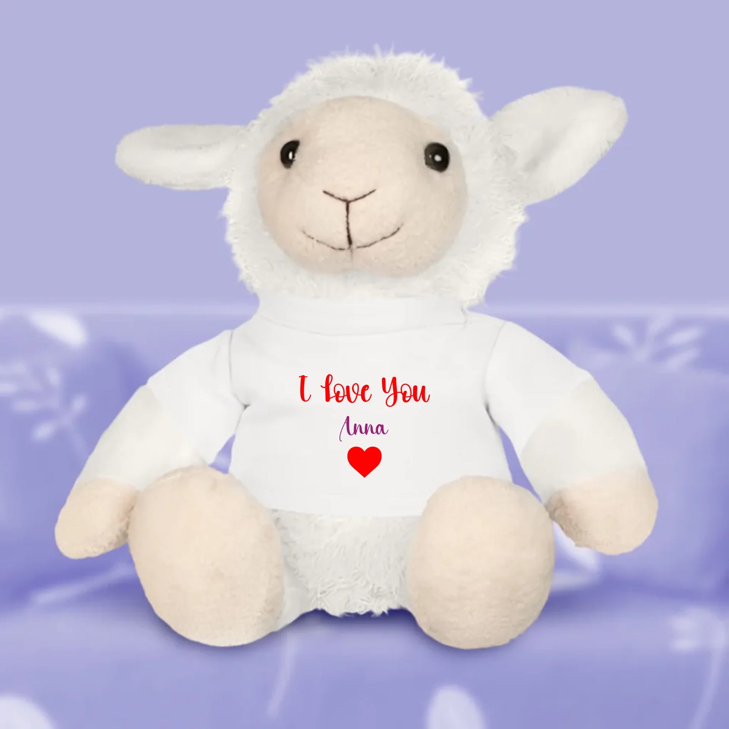 Kuscheltier mit T-Shirt Plüschtier mit T-Shirt personalisiert – Gutvibes