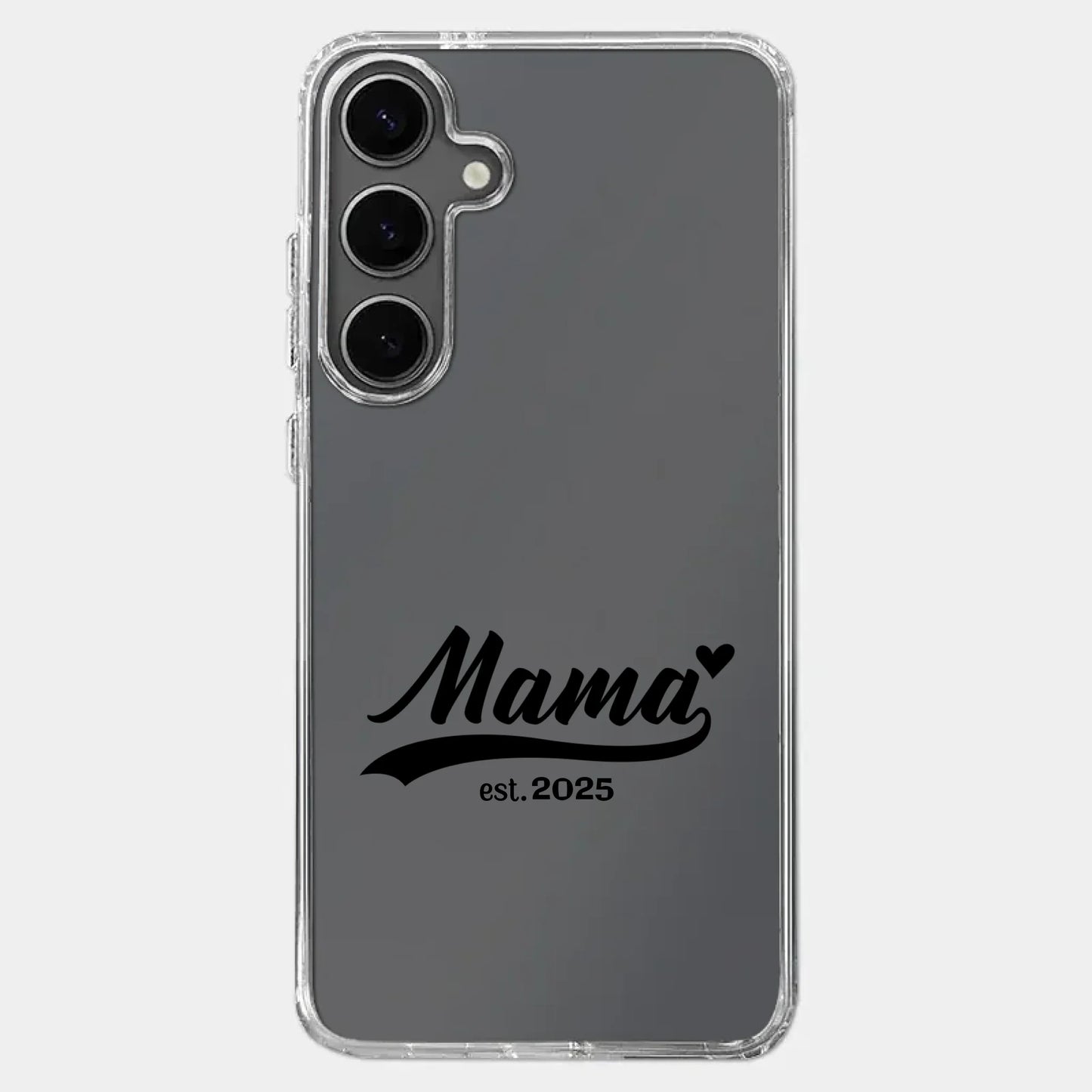 Handyhülle personalisiert mit Namen Mama – Gutvibes