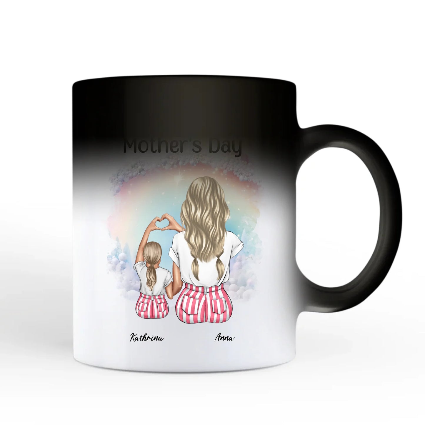 Farbwechseltasse euch beide Geschenk Muttertag – Gutvibes