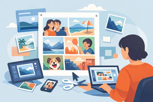 Fotocollage Poster selbst online gestalten