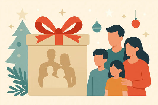 Weihnachtsgeschenk personalisiert für Familie