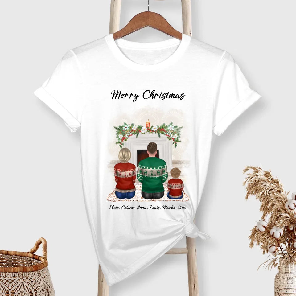 Familien-Weihnachts-T-Shirt