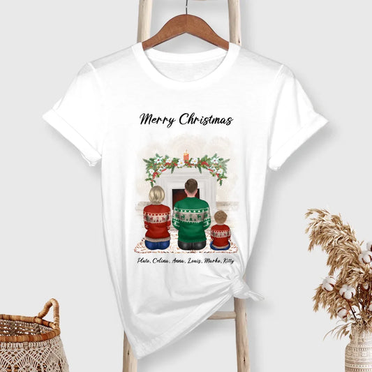 Familien-Weihnachts-T-Shirt