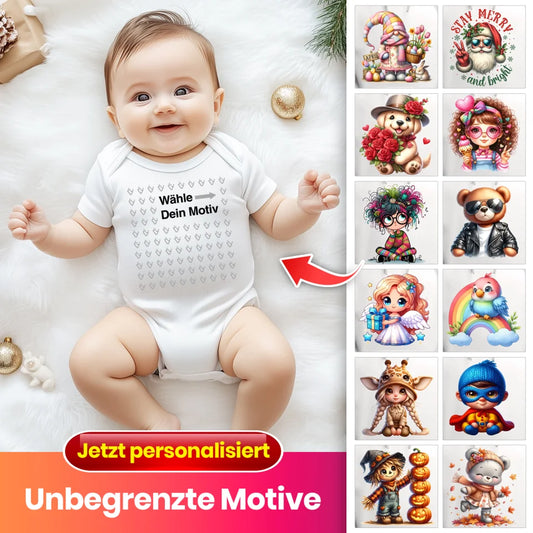 Personalisierter Bio-Bodysuit für Babys – Sanft & Nachhaltig