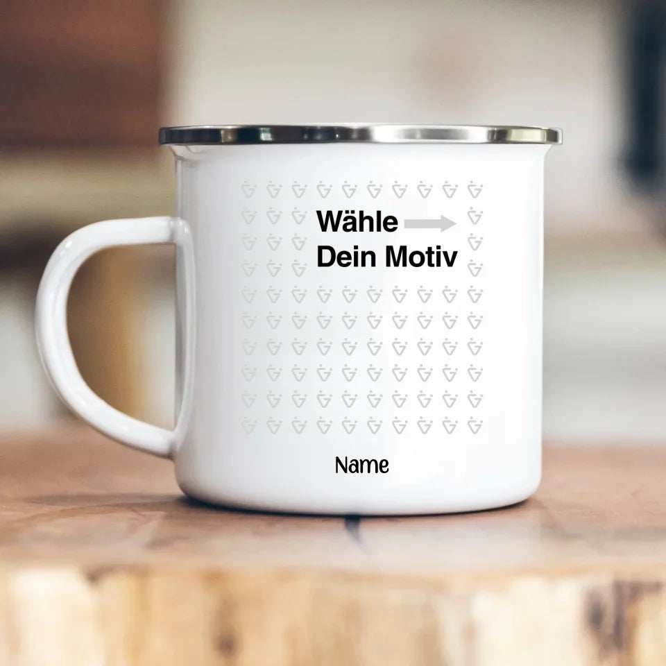 Enamel Camping Mug 3