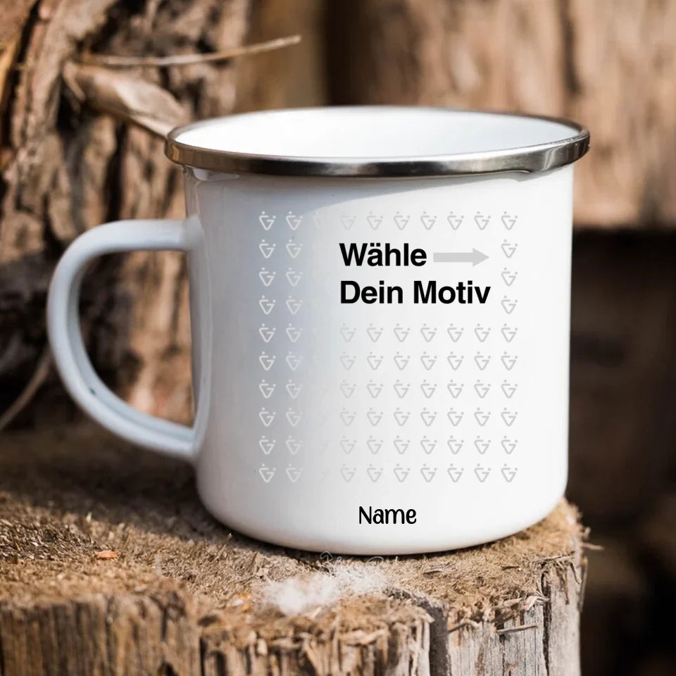 Enamel Camping Mug 4