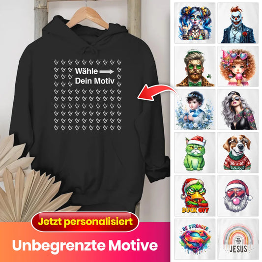 Personalisierter Unisex Bio-Hoodie – Nachhaltig & Vielseitig