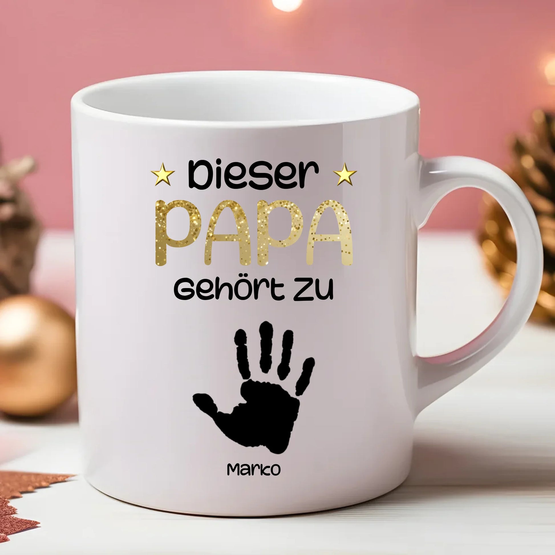 Personalisiertes Tasse Papa – Gutvibes