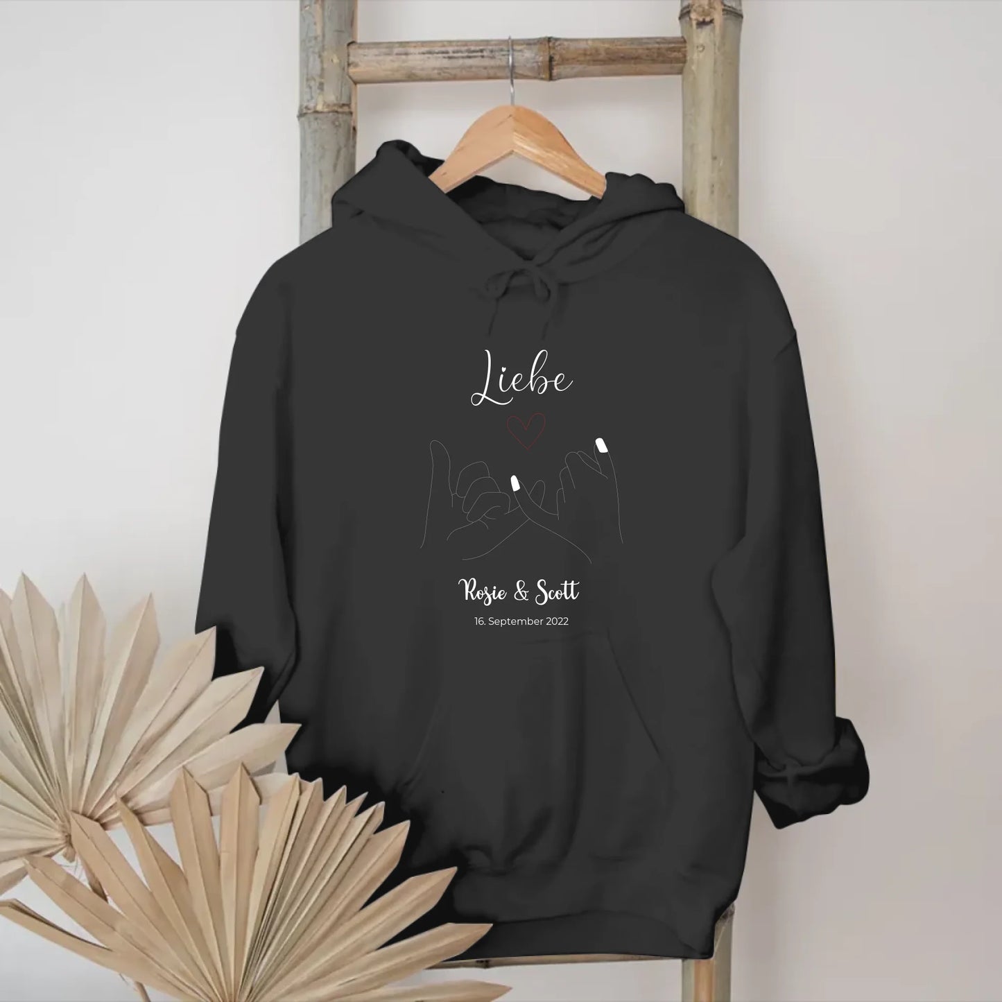 Händchenhaltendes Paar - Unisex Drummer Hoodie