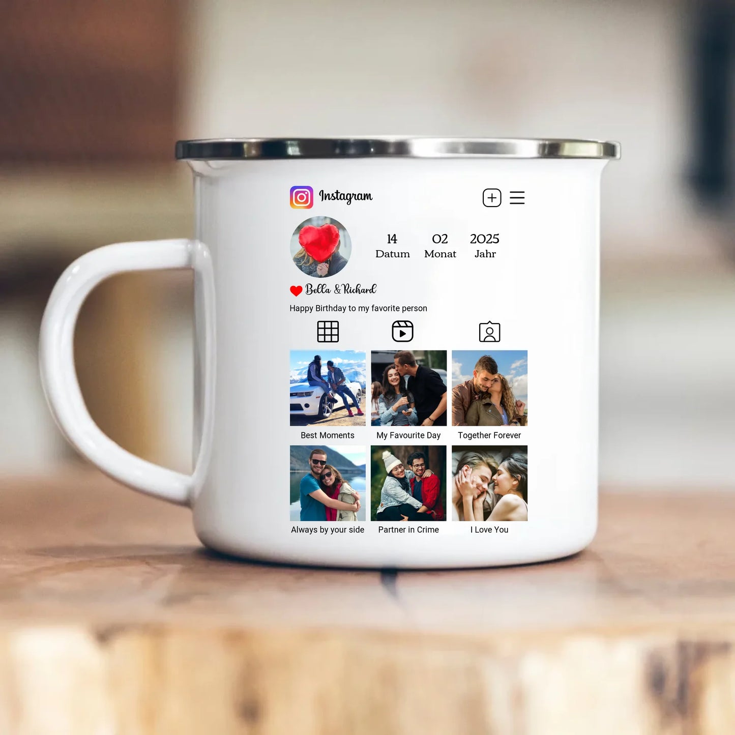 Enamel Camping Mug 3