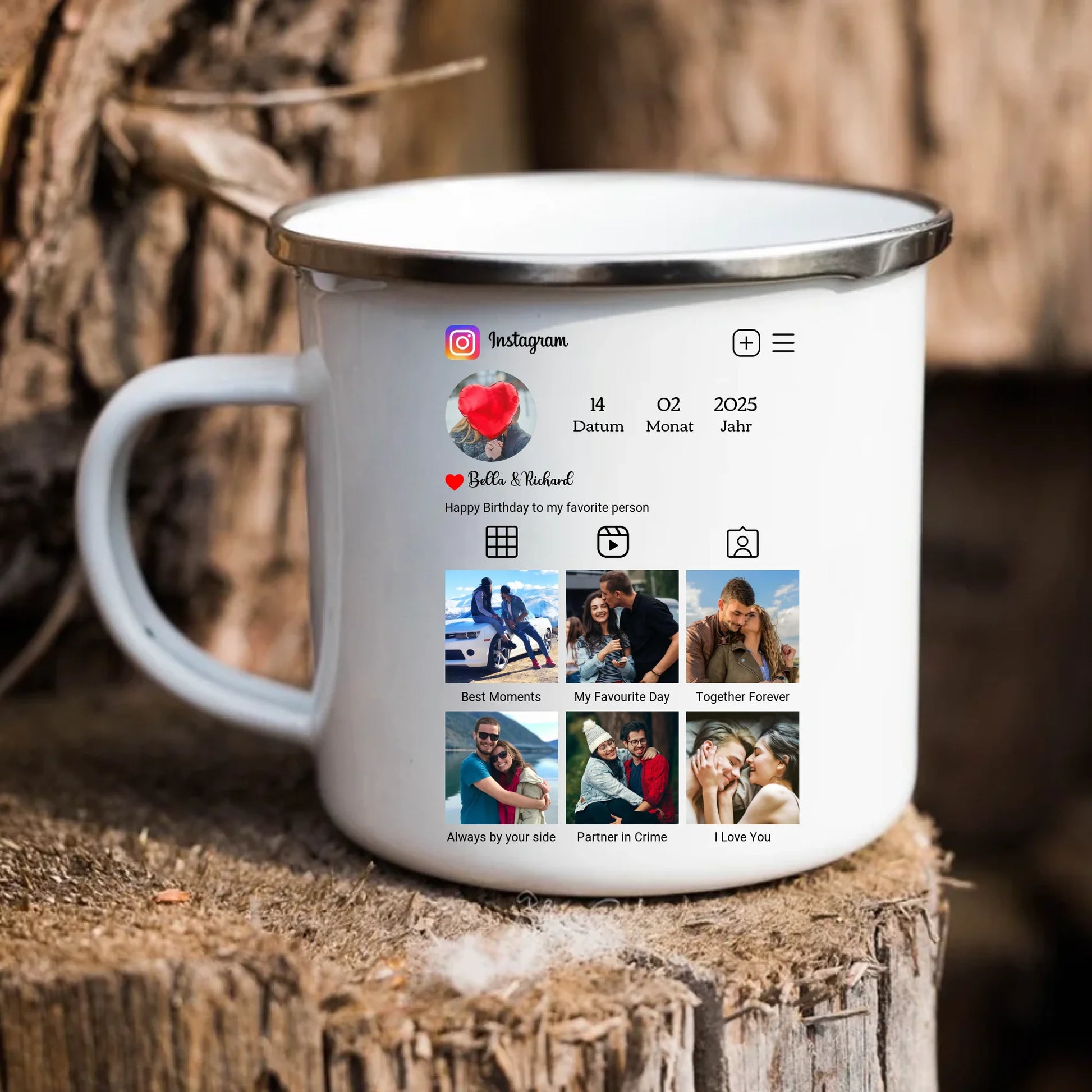 Enamel Camping Mug 4