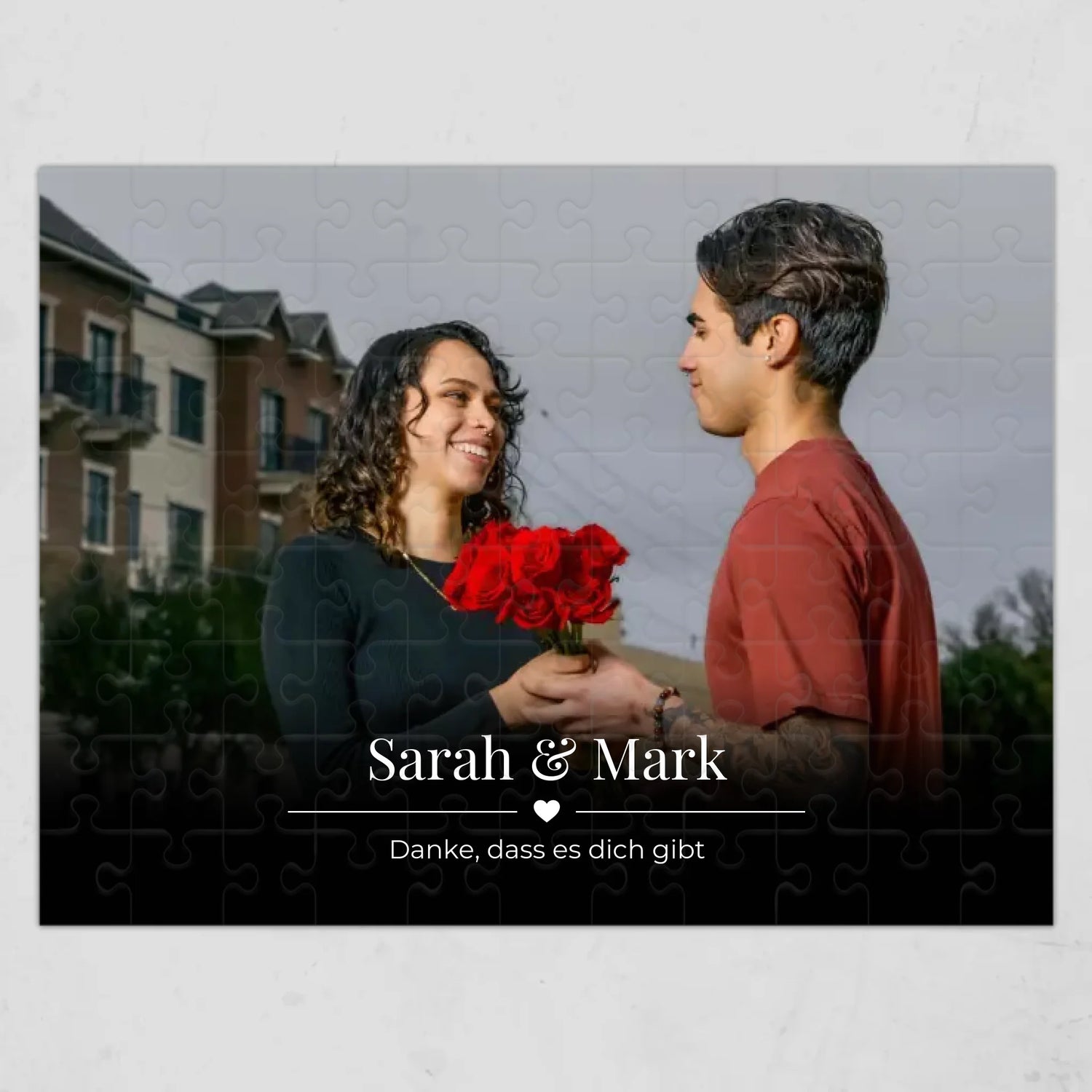 Valentinstag Paar Puzzle Puzzle personalisiert – Gutvibes