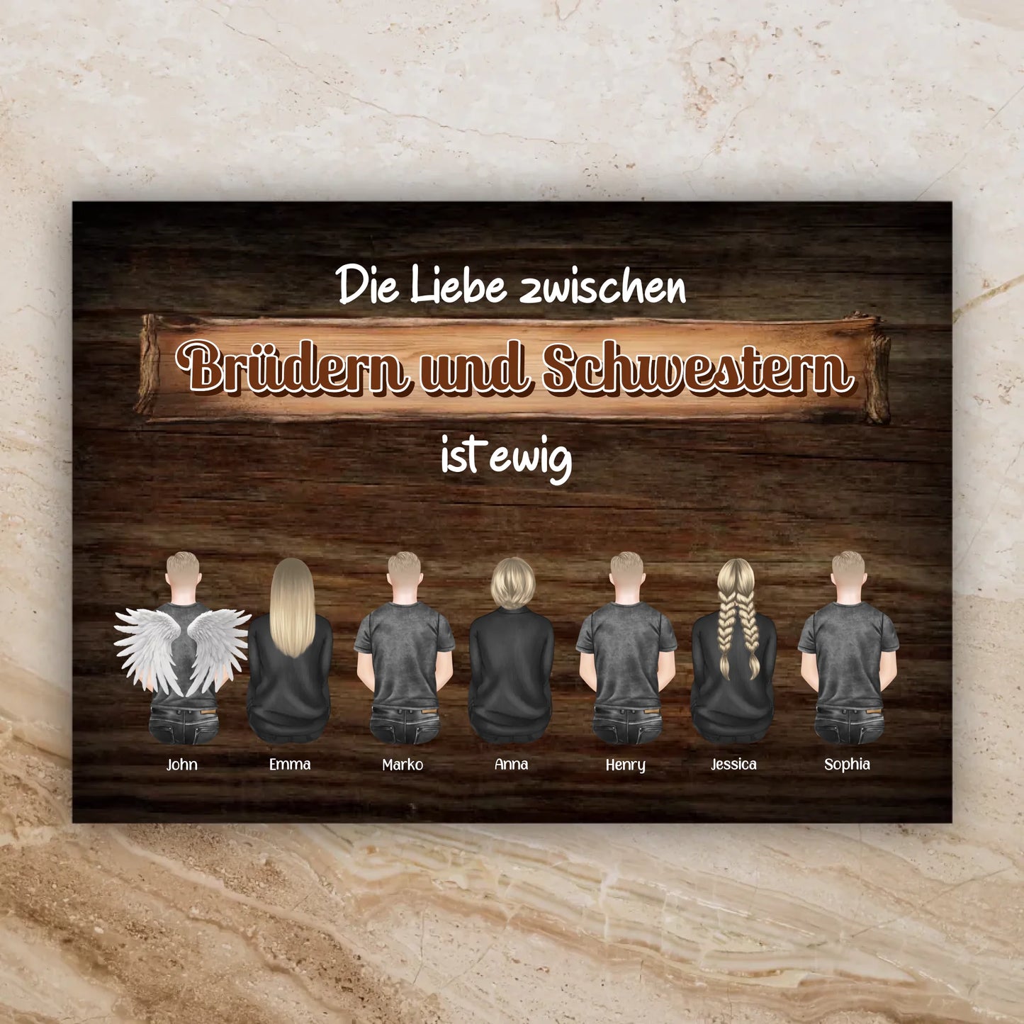 Die Liebe zwischen Brüdern und Schwestern ist ewig - Poster