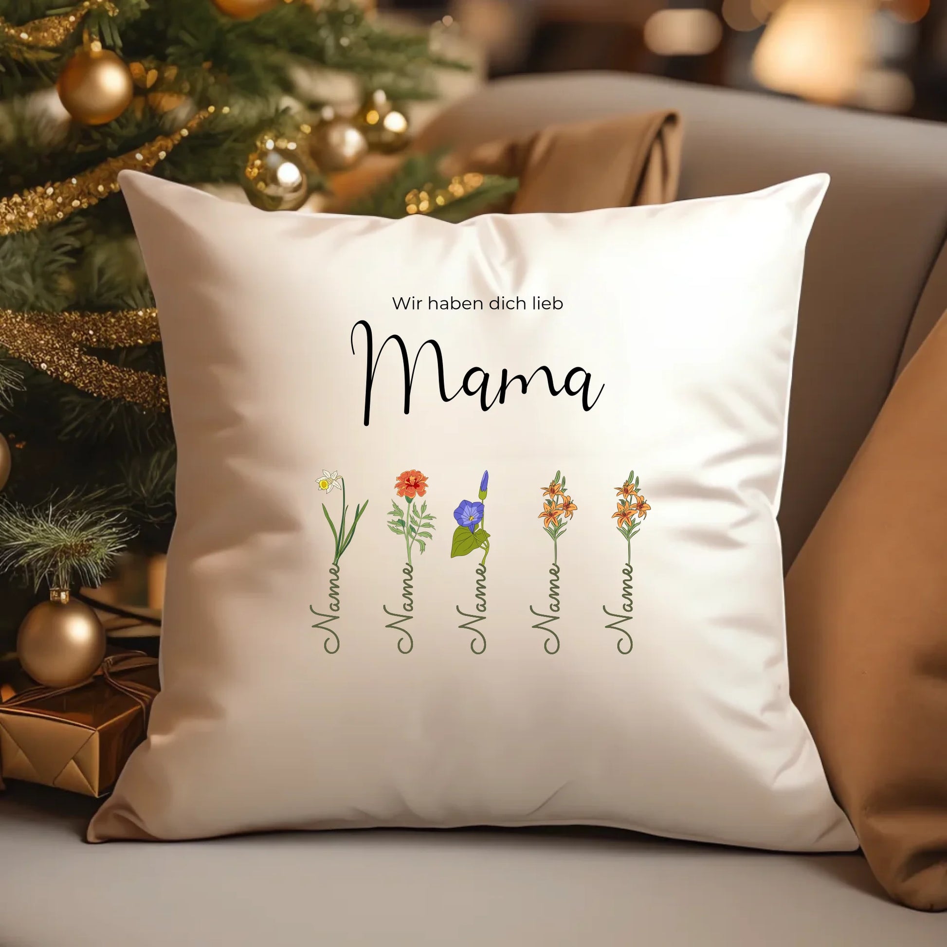 Kissen Mama Geschenk Muttertag – Gutvibes