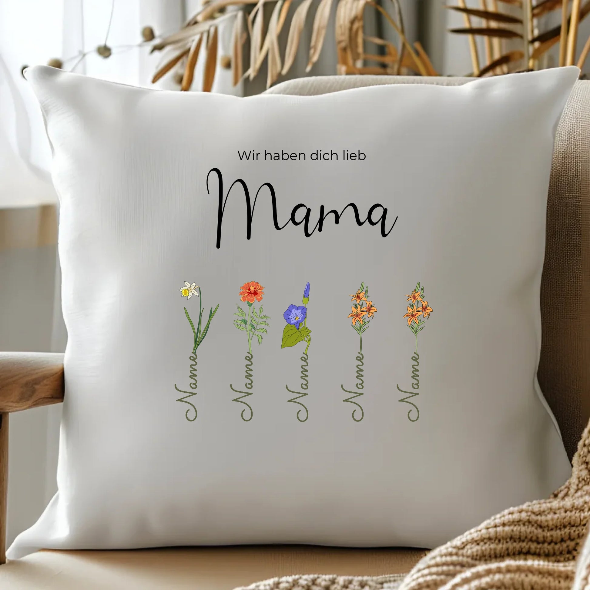 Kissen Mama Muttertag Geschenkidee – Gutvibes