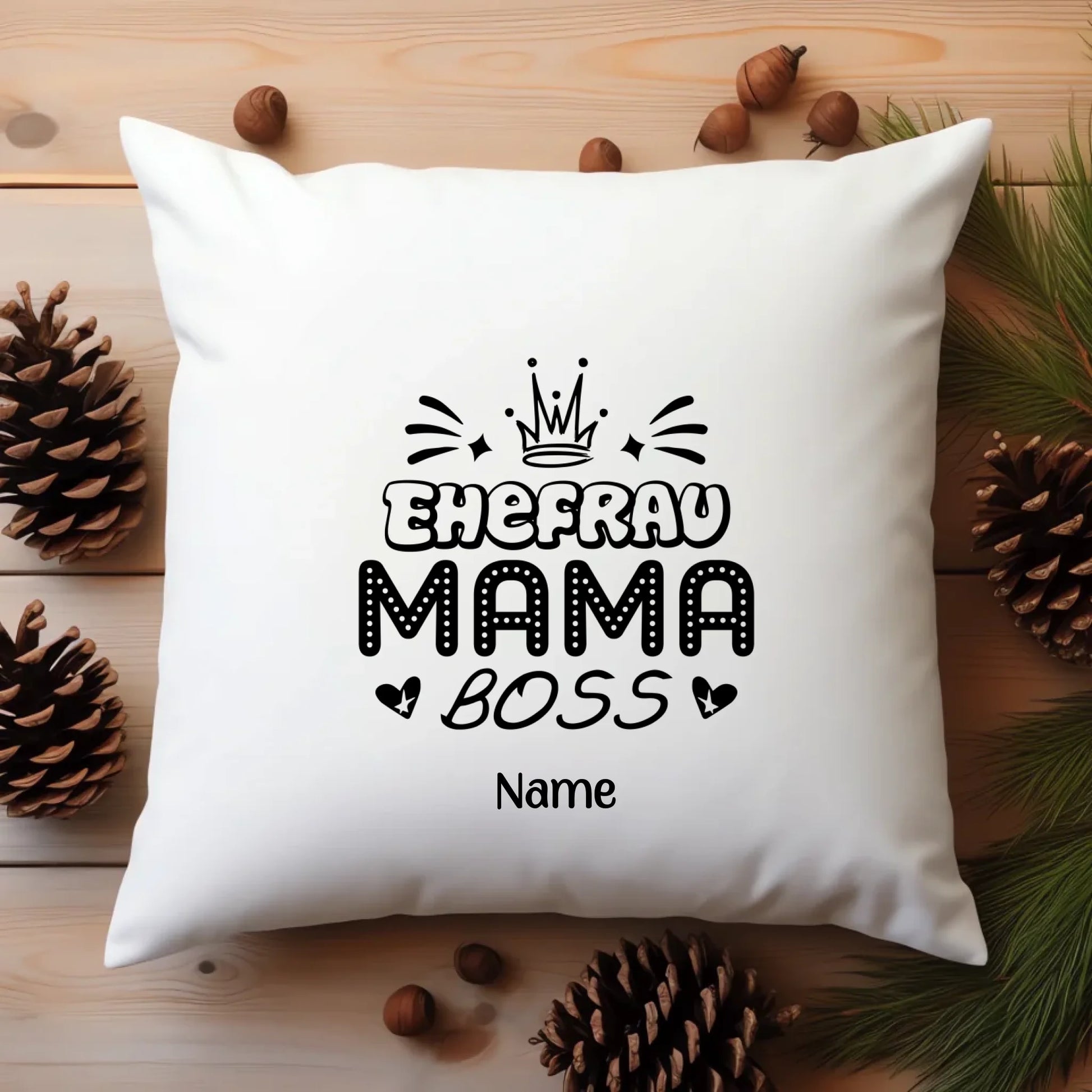 Kissen mit Namen personalisiert – Gutvibes