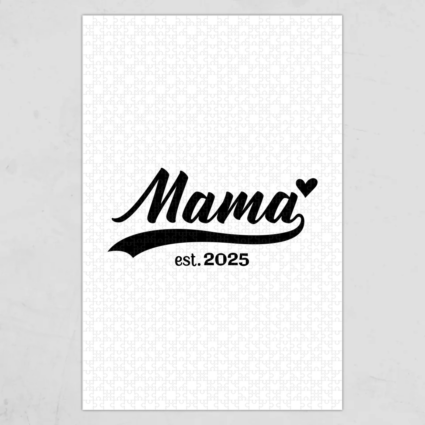 Puzzle mit Namen personalisiert – Gutvibes