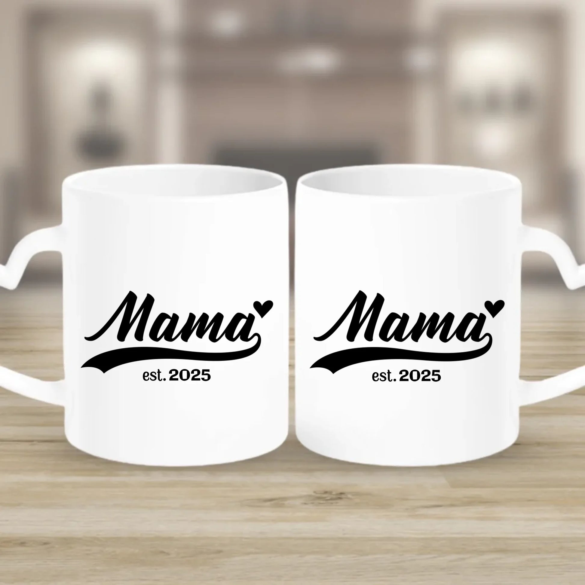 Tasse mit Herzgriff Mama Geschenk Muttertag – Gutvibes