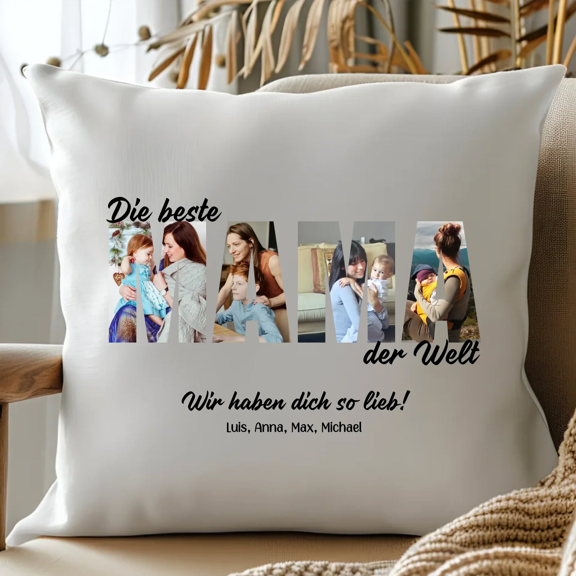 Kissen Mama Muttertag Geschenkidee – Gutvibes