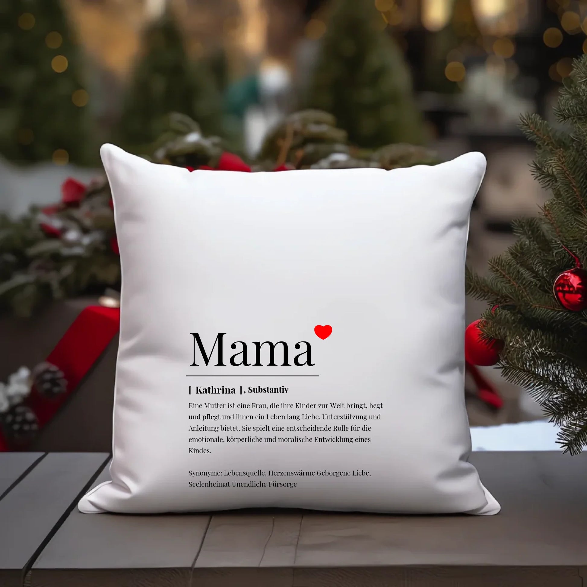Wörterbuch Definition Mama Kissen personalisiert – Gutvibes