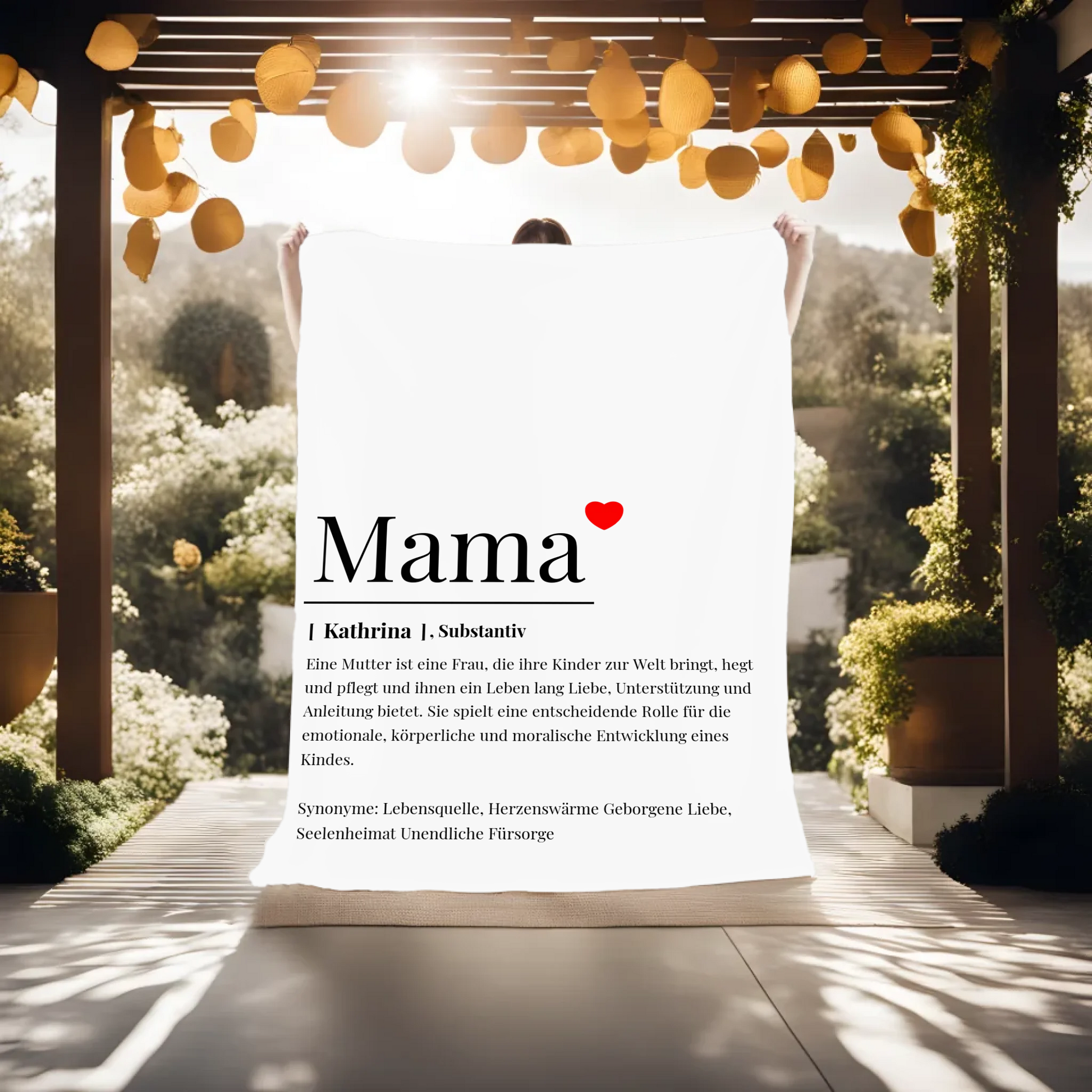 Decke Mama Geschenk Muttertag – Gutvibes