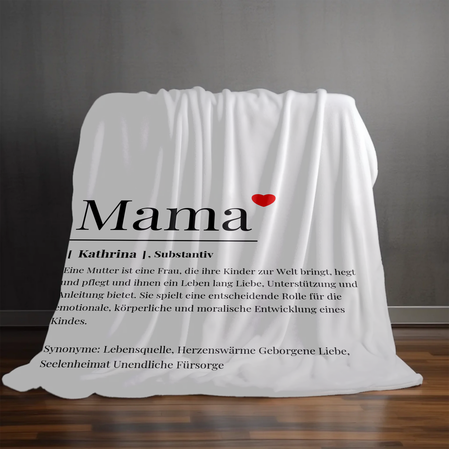 Decke Mama Muttertag Geschenkidee – Gutvibes