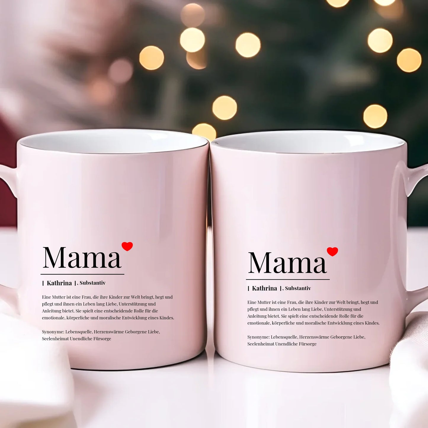 Tasse mit Namen personalisiert – Gutvibes