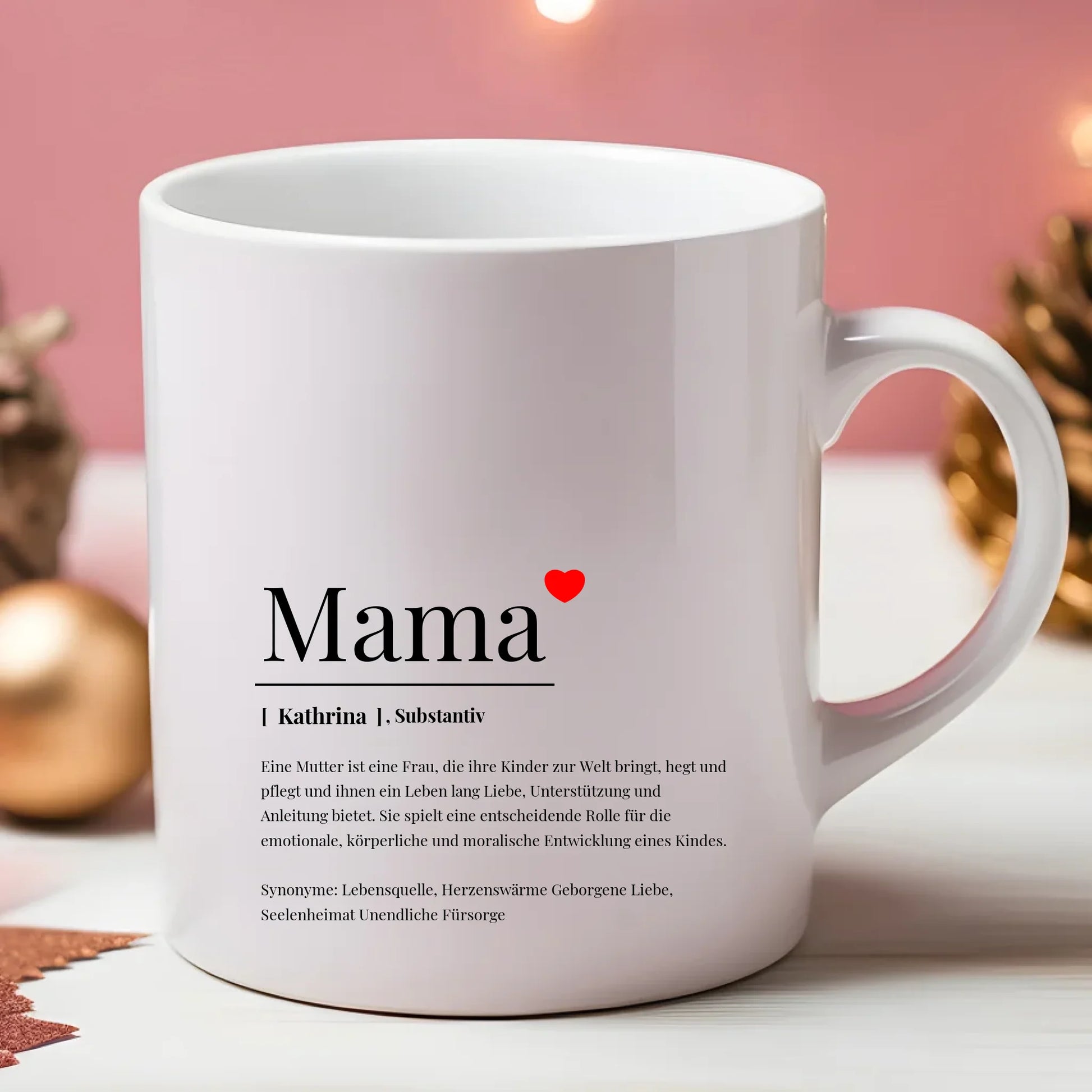 Personalisiertes Tasse Mama – Gutvibes