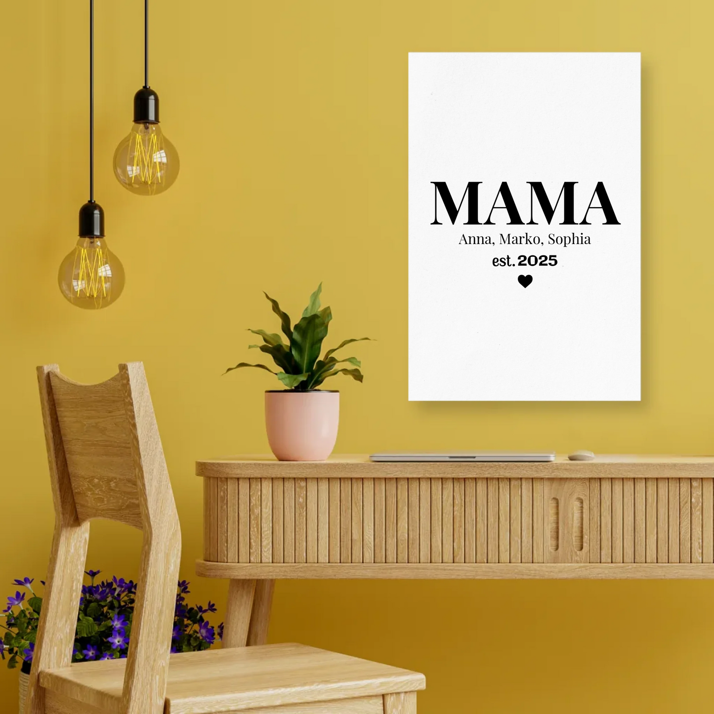 Poster Mama Geschenk Muttertag – Gutvibes