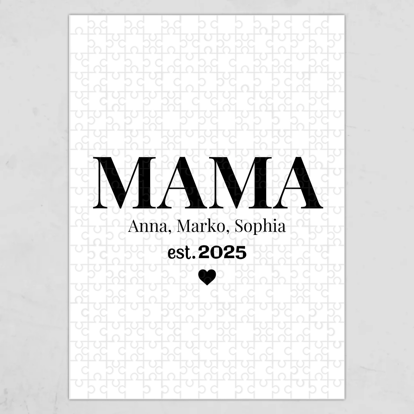 Puzzle Mama Geschenk Muttertag – Gutvibes