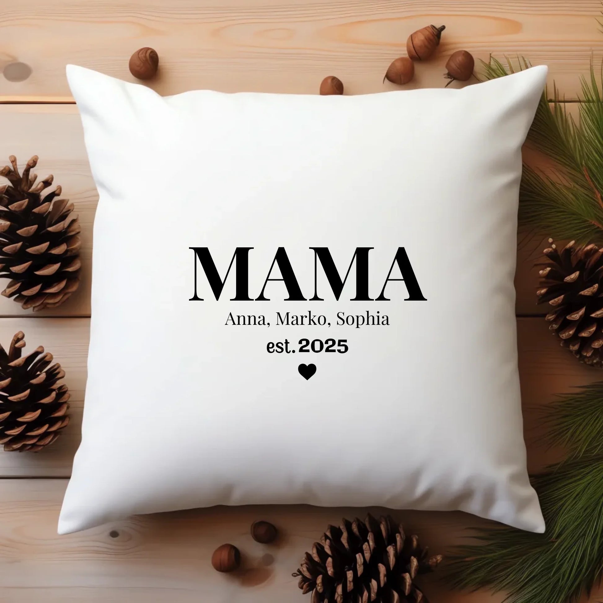 Kissen mit Namen personalisiert – Gutvibes