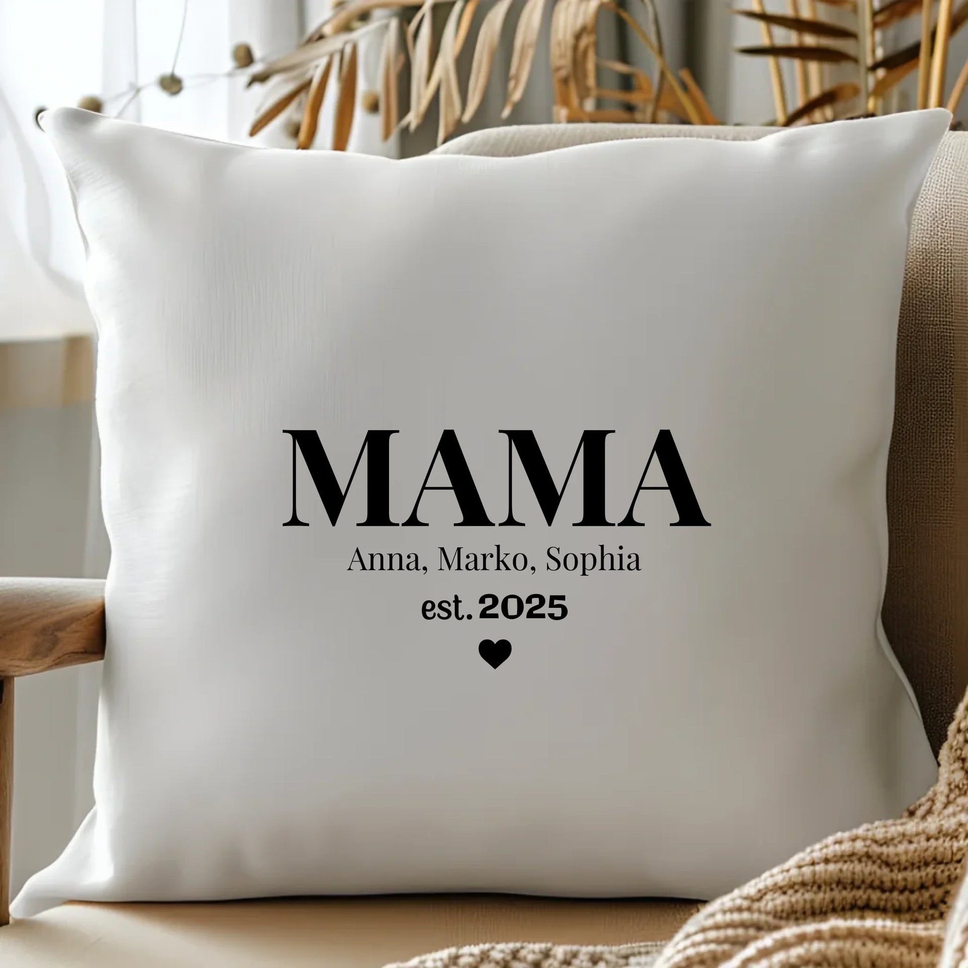 Kissen Mama Muttertag Geschenkidee – Gutvibes