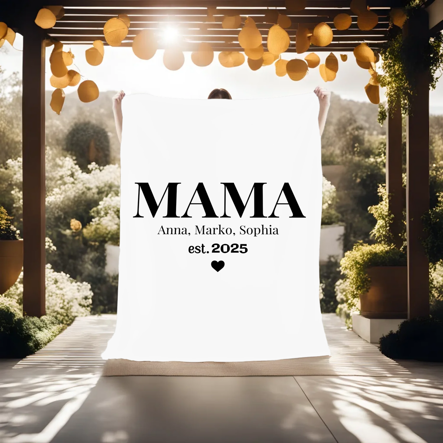 Decke Mama Geschenk Muttertag – Gutvibes