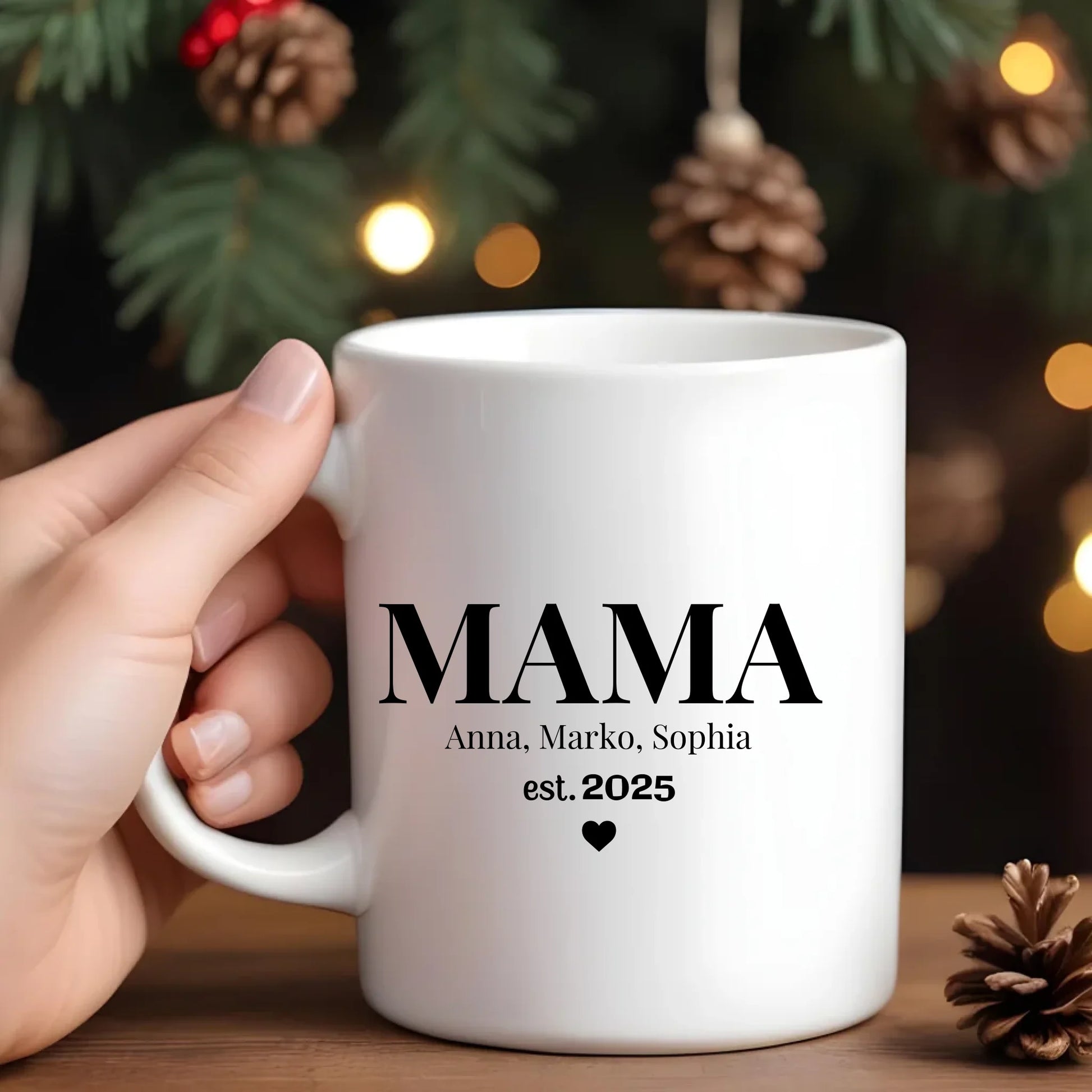 Tasse mit Namen personalisiert – Gutvibes