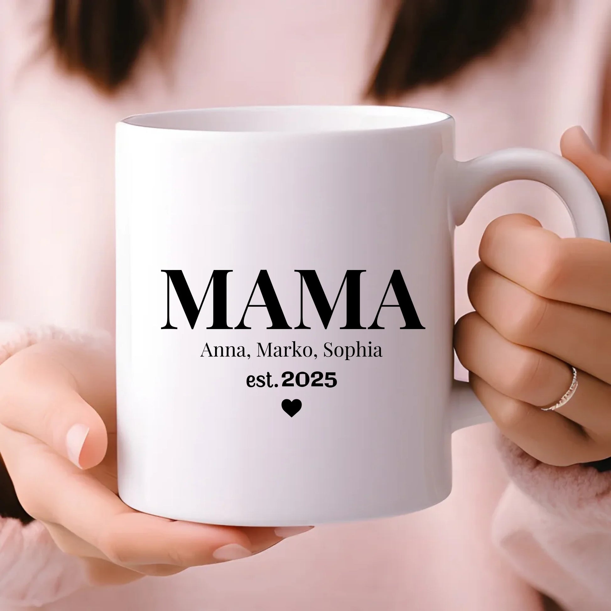 Personalisiertes Tasse Mama – Gutvibes