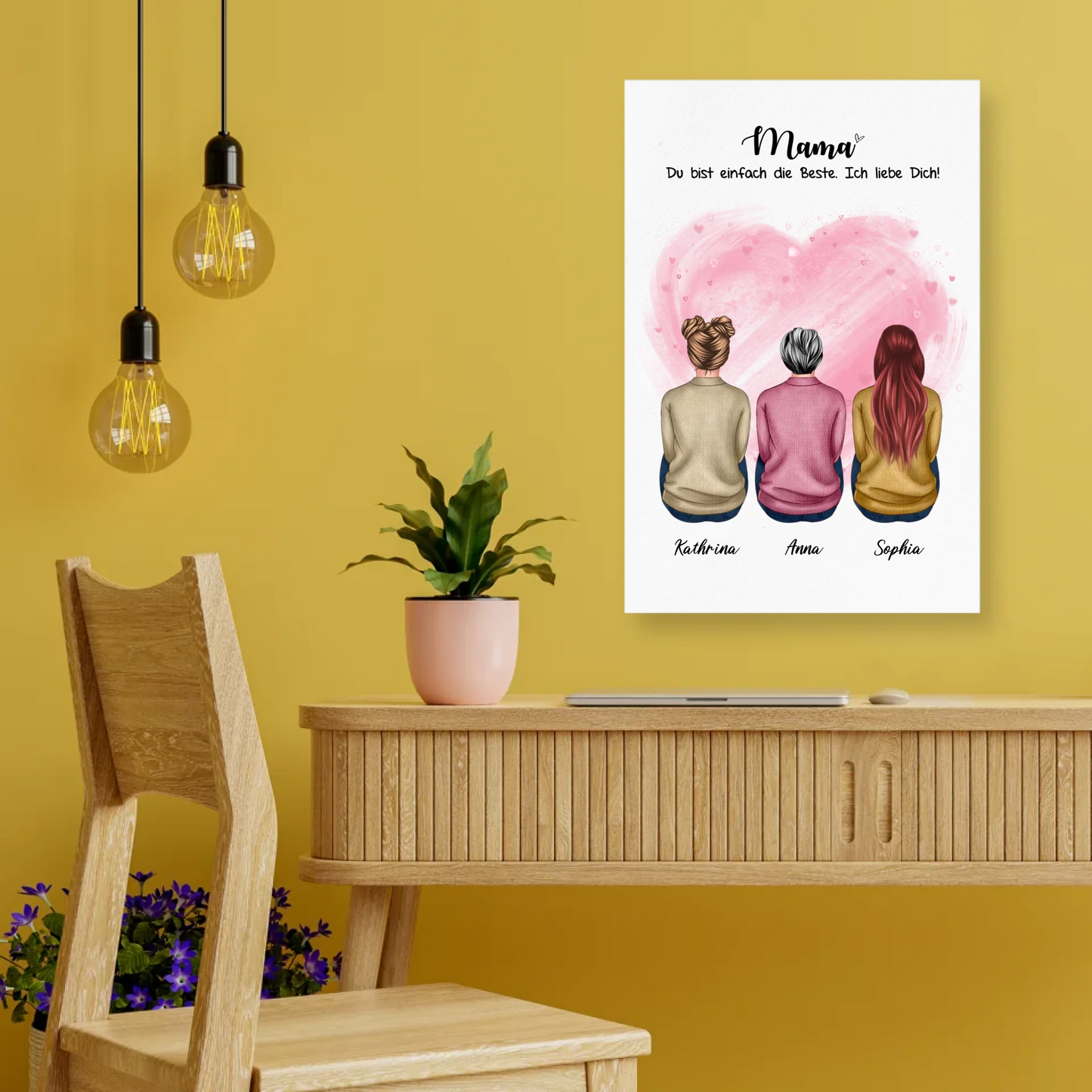 Poster Mama Geschenk Muttertag – Gutvibes
