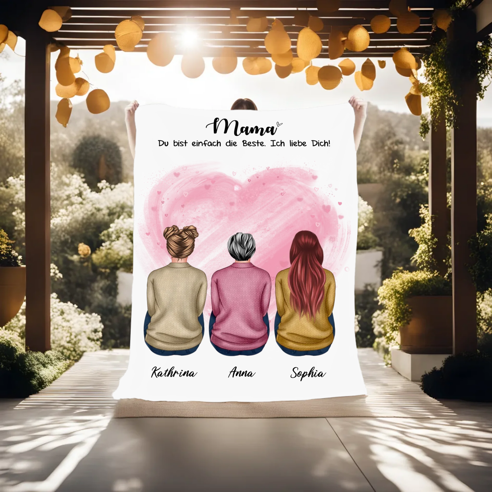 Decke Mama Geschenk Muttertag – Gutvibes