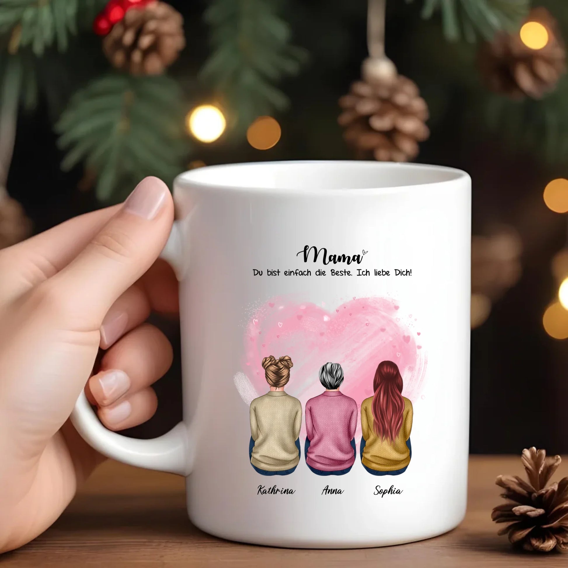 Tasse mit Namen personalisiert – Gutvibes