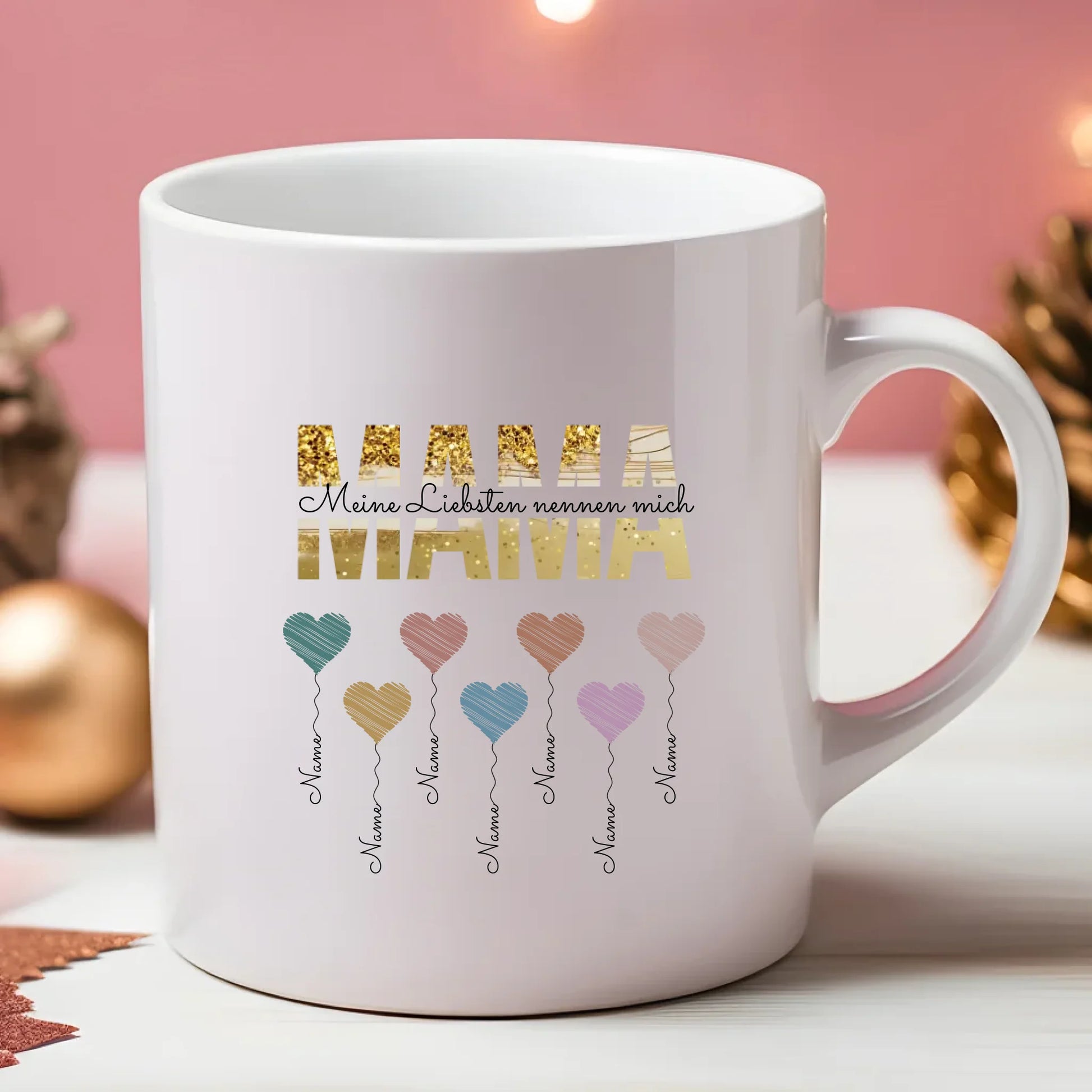 Tasse mit Namen personalisiert – Gutvibes